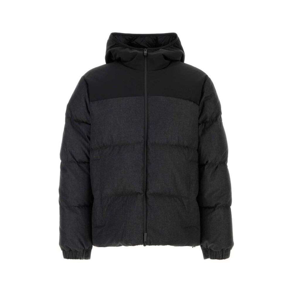 Moncler Men Slate Nylon Oulojoki Down Jacket